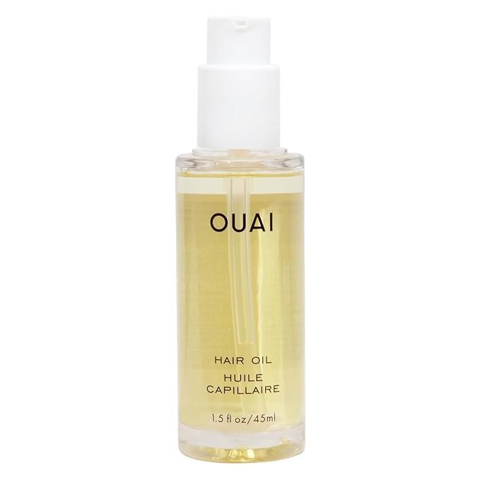 OUAI Hair Oil – Heat Protectant for Hair, Frizz Control, Adds Shine & Smooths Split Ends, Color-Safe, Paraben, Phthalate & Sulfate Free