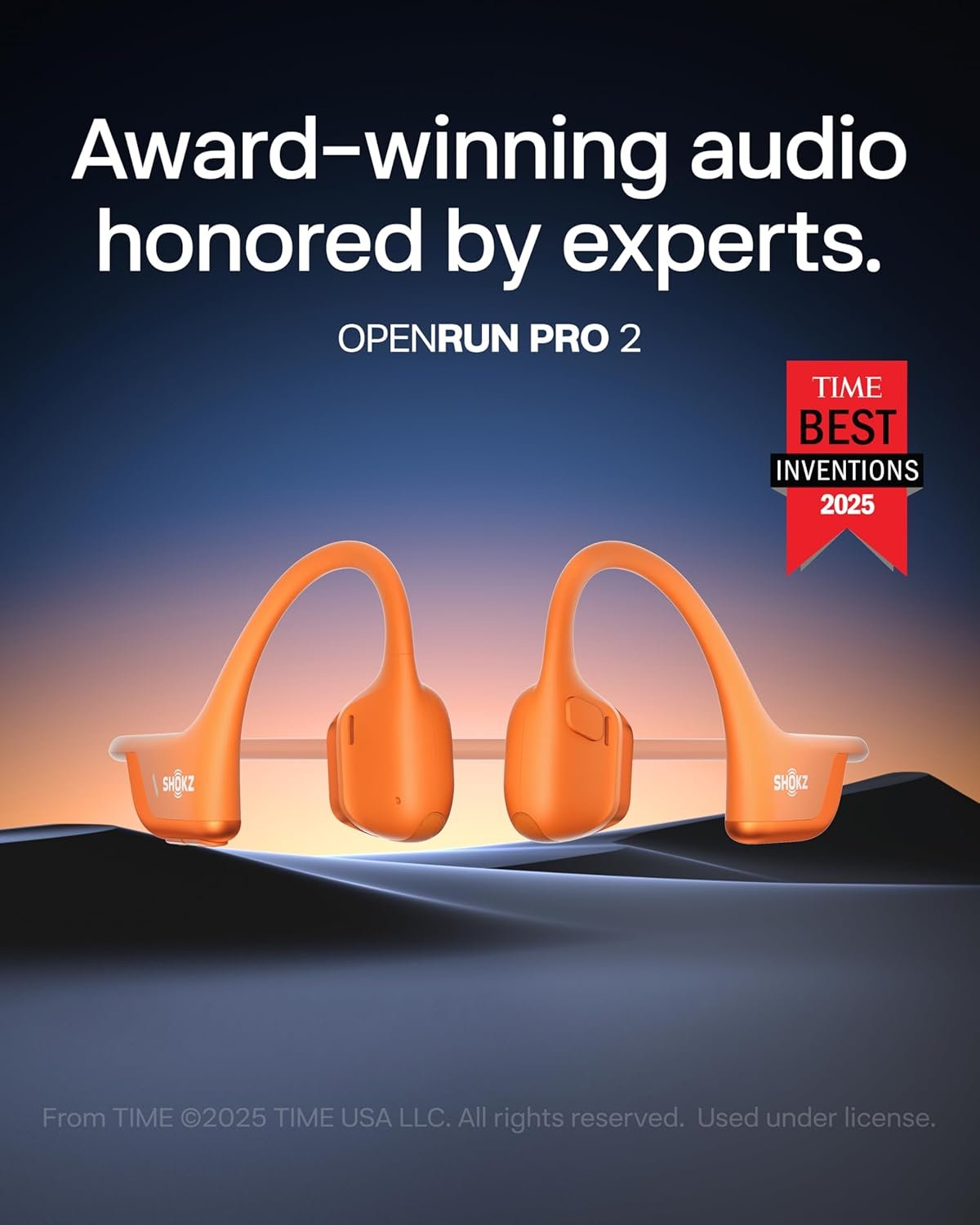 SHOKZ OpenRun Pro 2 Bone Conduction Open-Ear Bluetooth Headphones Wireless Sports Earphones with Deep Bass and Smart Mic - Image 20