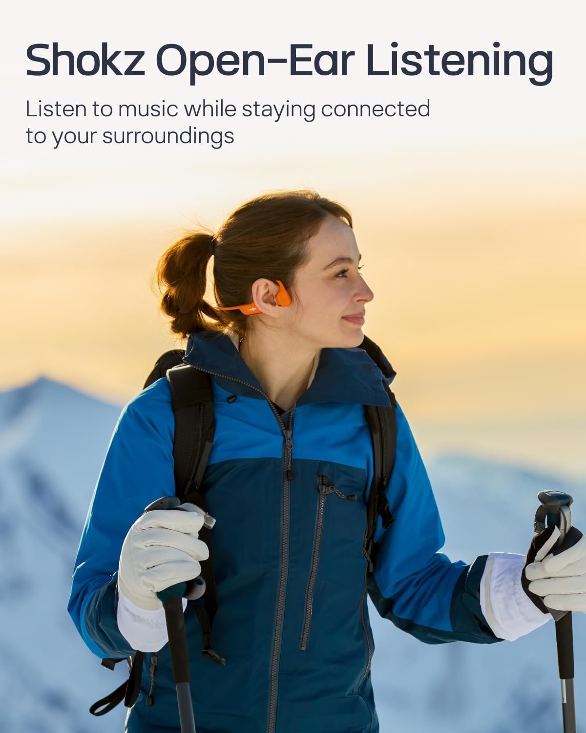 SHOKZ OpenRun Pro 2 Bone Conduction Open-Ear Bluetooth Headphones Wireless Sports Earphones with Deep Bass and Smart Mic - Image 23