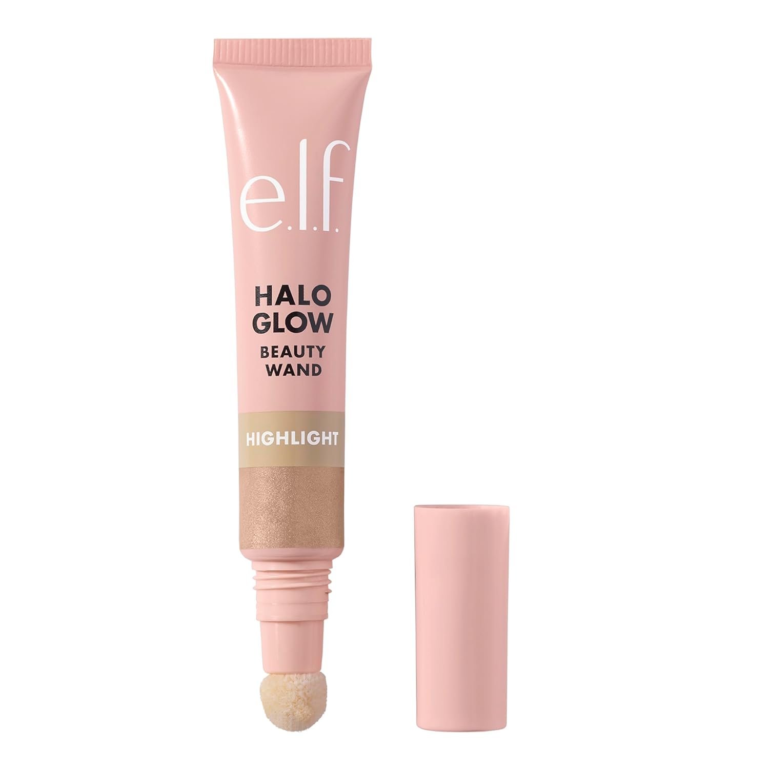 e.l.f. Halo Glow Highlight Beauty Wand – Liquid Highlighter for Luminous, Glowing Skin with Buildable Vegan & Cruelty-Free Formula (Rose Quartz) - Image 8